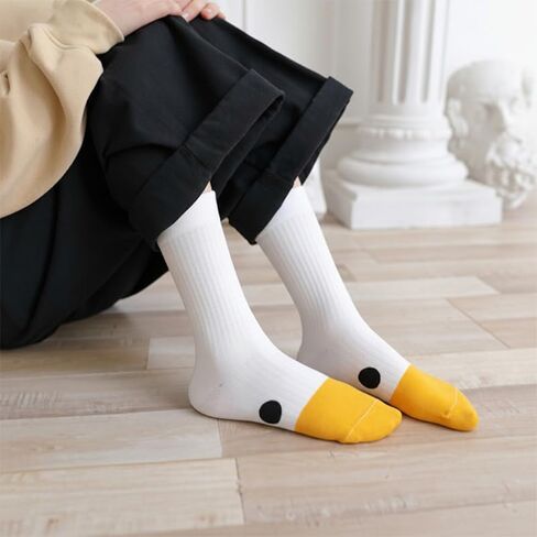 Winter Goose Gloves Socks Funny Novelty Cute Goose Animals Mittens Socks Set for Women Men Boys Girls Party Gift in Saudi Arabia