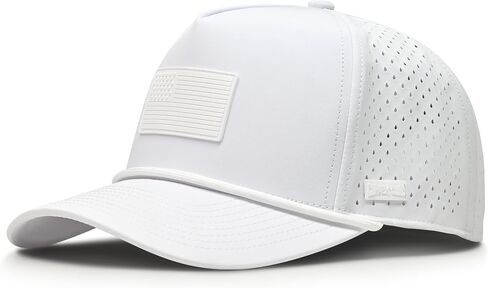 Curves & Clubs USA Golf Rope Hat – American Flag Golf Cap, Performance Hat – Adjustable, Breathable in Kuwait