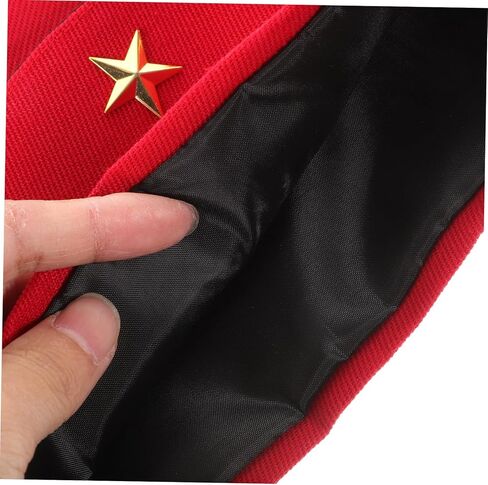 Sailor Dance Hat Berets Cap for Square Dance Stylish and Cozy Stewardess Boat Cap for Parties and Performances Unisex Design Red in Saudi Arabia