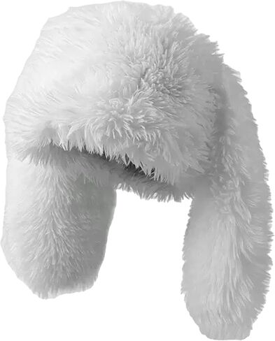Bunny Ears Hat Fuffy Bunny Hat Cute Y2K Furry Rabbit Beanies for Indoor Outdoor Festival Party in Saudi Arabia