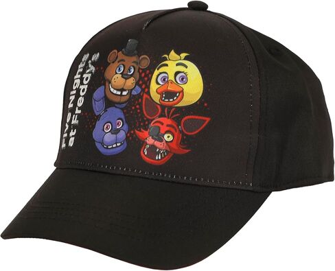 Five Nights at Freddy’s Character Heads Youth Brown Traditional Adjustable Baseball Cap in Saudi Arabia
