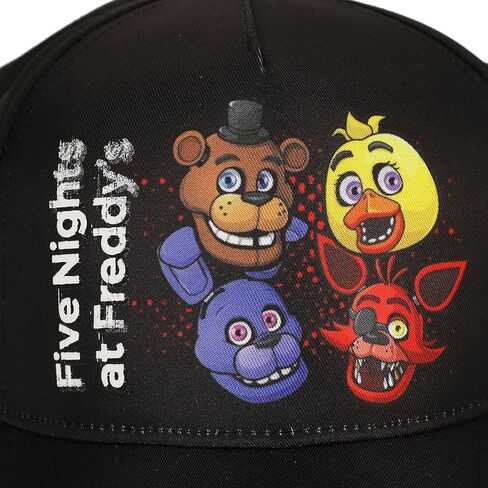 Five Nights at Freddy’s Character Heads Youth Brown Traditional Adjustable Baseball Cap in Saudi Arabia