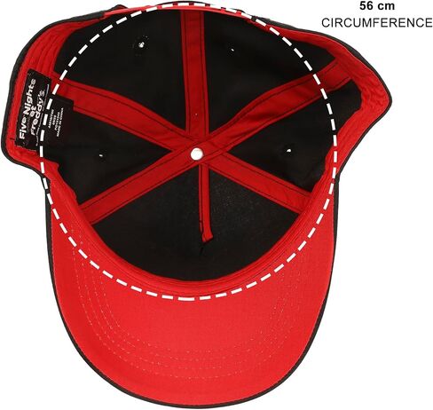 Five Nights at Freddy’s Character Heads Youth Brown Traditional Adjustable Baseball Cap in Saudi Arabia