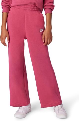 Nike Girls' Sportswear Club Fleece Wide-Leg Pants in Saudi Arabia