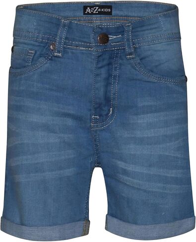 Girls Shorts Skinny Jeans Hot Pants Comfortable Summer Denim Comfort Stretch Short Casual Half Pant Age 5-13 in Saudi Arabia