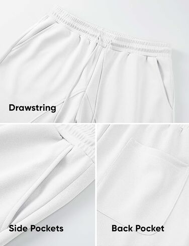JMIERR Men's Casual Baggy Pants Wide Leg Travel Pants Streetwear Joggers with Pockets in Saudi Arabia