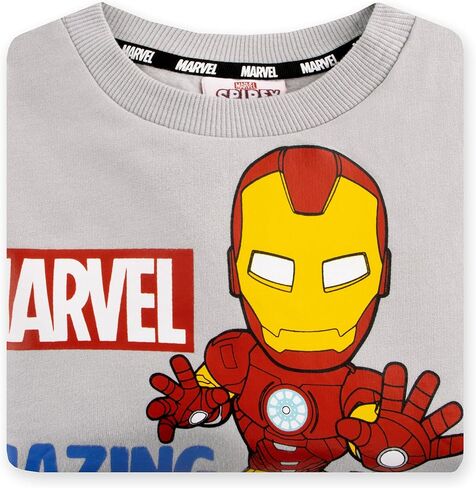 Marvel Sweatshirt, Spidey And His Amazing Friends Boys Sweater, Spiderman Kids Jumper, Superhero Boys Clothes in Saudi Arabia