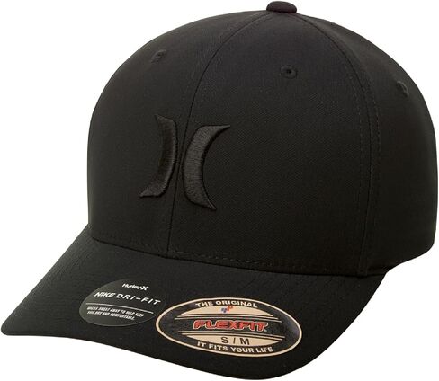 Hurley Men's Black Textures Baseball Cap, Size Large-X-Large, Anthracite, Size Large-X-Large, Stealth in Kuwait