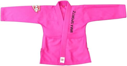 Brazilian Jiu-Jitsu (BJJ) Lightweight Training Gi for Kids | 100% Cotton-Poly Blend | with Free White Belt in Saudi Arabia
