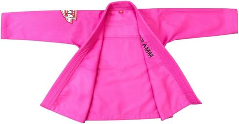 Brazilian Jiu-Jitsu (BJJ) Lightweight Training Gi for Kids | 100% Cotton-Poly Blend | with Free White Belt in Saudi Arabia