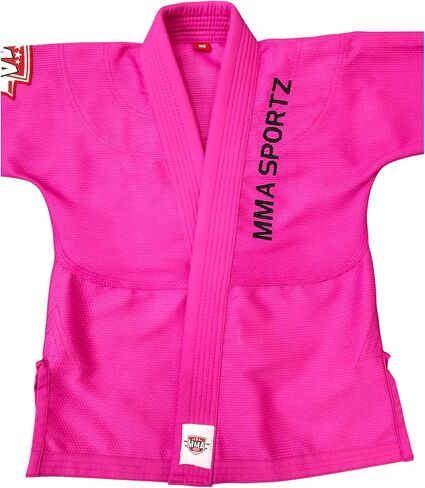 Brazilian Jiu-Jitsu (BJJ) Lightweight Training Gi for Kids | 100% Cotton-Poly Blend | with Free White Belt in Saudi Arabia