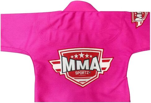 Brazilian Jiu-Jitsu (BJJ) Lightweight Training Gi for Kids | 100% Cotton-Poly Blend | with Free White Belt in Saudi Arabia