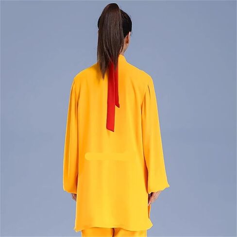 Embroidered Tai Chi Uniform Spring Autumn Loose Fit for Martial Arts Performance & Competition for Men & Women in Saudi Arabia