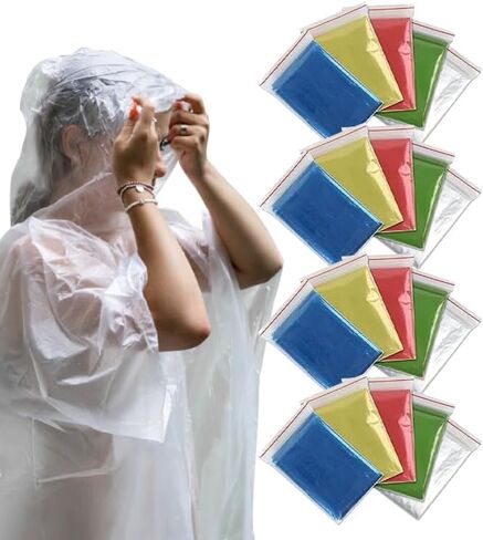 Trail maker Bulk Rain Ponchos for Adults 200 Pack 100% Waterproof Emergency Disposable Wholesale Rain Coat Ponchos with Hood in Saudi Arabia
