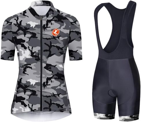 UGLY FROG FBA25 Women's Cycling Jersey Short Sleeve MTB Bike Clothing Road Bicycle Shirts Shorts Padded Pants in Saudi Arabia