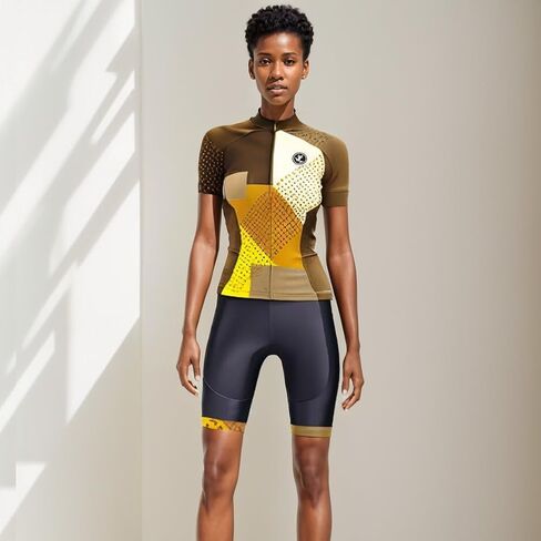 UGLY FROG FBA25 Women's Cycling Jersey Short Sleeve MTB Bike Clothing Road Bicycle Shirts Shorts Padded Pants in Saudi Arabia