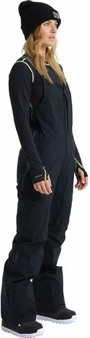 Burton, AK GORE-TEX 2L Kimmy Bib Pant - Women's, True Black, M in Saudi Arabia