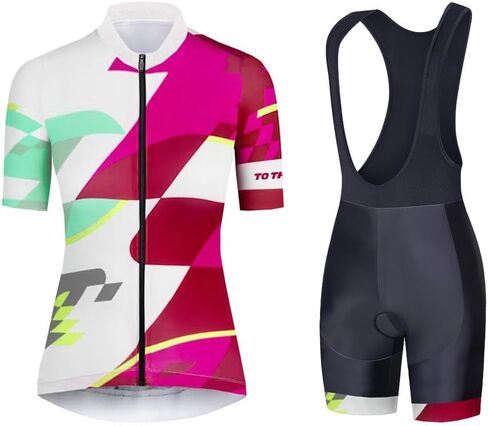 UGLY FROG FBA25 Women's Cycling Jersey Short Sleeve MTB Bike Clothing Road Bicycle Shirts Shorts Padded Pants in Saudi Arabia