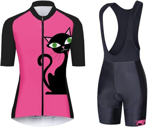 UGLY FROG FBA25 Women's Cycling Jersey Short Sleeve MTB Bike Clothing Road Bicycle Shirts Shorts Padded Pants in Saudi Arabia