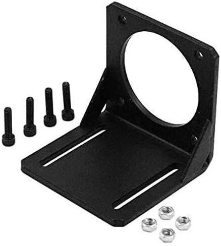 4Pcs Nema 23 Stepper Motor Mounting Bracket Holder with Screws 57mm L Type Fixed Seat for Stepper Motor Mounts CNC Router Milling Engraving Machine Accessories in Saudi Arabia