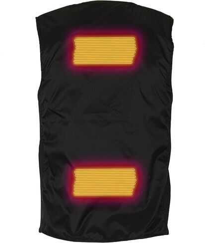 سترة فولت صفر طبقة حرارية للرجال بنظام تسخين - بطانة سترة متقدمة لتدفئة الجذع مع بطارية وشاحن للتزلج in Kuwait