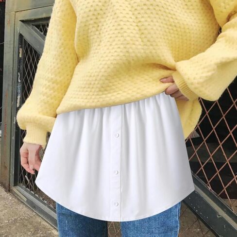 Lower Sweep Shirt Extender Half Length Adjustable Skirts for Women Girls in Saudi Arabia