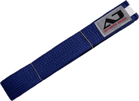 حزام BJJ - حزام جيو جيتسو البرازيلي للمنافسة مع خطوط التصنيف - جيو جيتسو للبالغين والأطفال in Kuwait