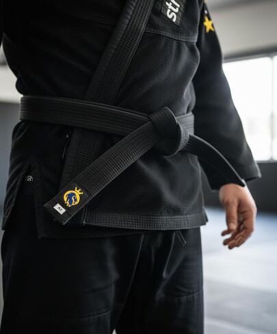 BJJ Belt for Men & Women - IBJJF Approved Brazilian Jiu Jitsu Belt with Ranking Stripes, Durable JiuJitsu Belt in Saudi Arabia