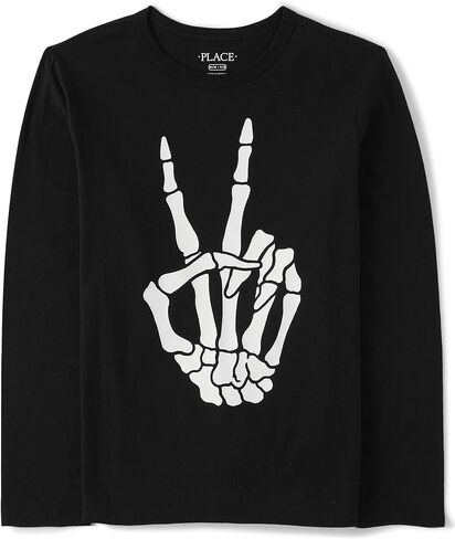 ذا تشيلدرنز بليس تي شيرت باكمام طويلة مزين برسومات كوانزا للاطفال الرضع والاطفال الصغار in Kuwait