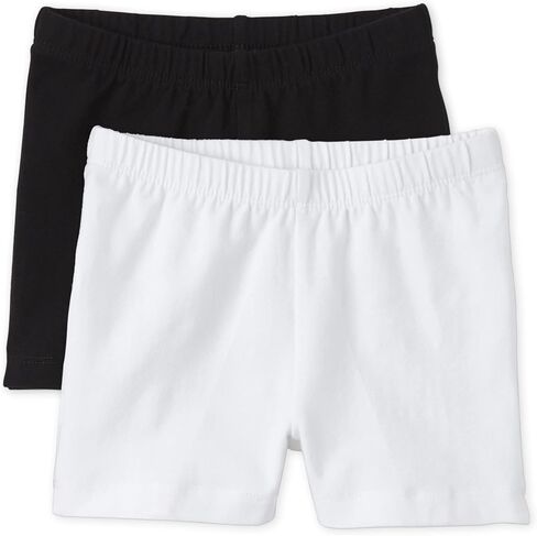 The Children's Place baby girls Shorts Leggings, Black, 4T US in Saudi Arabia