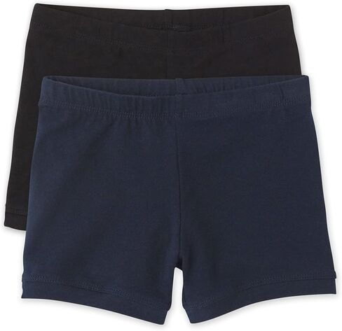The Children's Place baby girls Shorts Leggings, Black, 4T US in Saudi Arabia