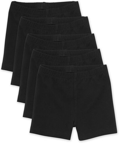The Children's Place baby girls Shorts Leggings, Black, 4T US in Saudi Arabia