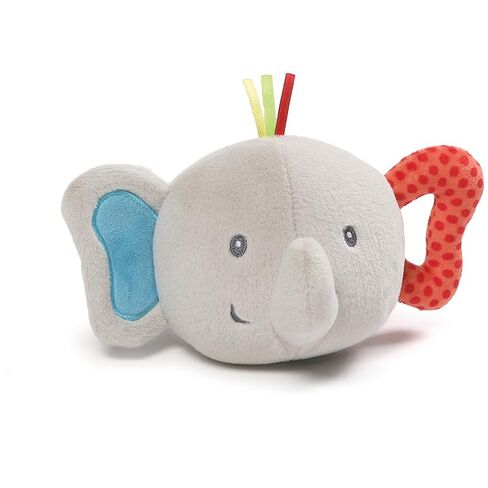 Gund Baby Flappy Elephant Silly Sounds Light Up Plush Ball, Gray, 6" in Saudi Arabia