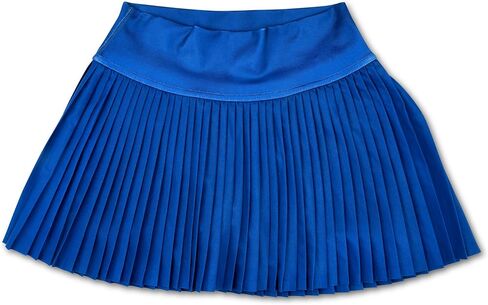 iscream Big Girls Spandex Blend Stretchy Pleated Skort for Casual and Sports Wear - Classic Darks in Saudi Arabia