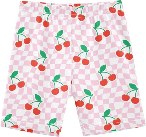 CaTaKu Girls Bike Shorts Cotton Cartwheel Shorts for Girls Toddler Clothes Size 4-10Y in Saudi Arabia