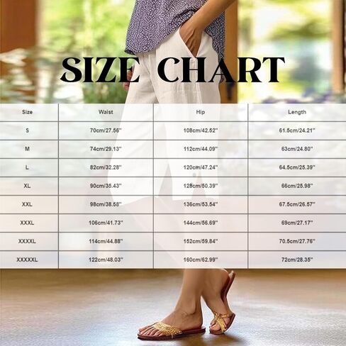 Womens Bermuda Shorts Knee Length Lightweight Dressy Causal Elastic Waist Linen Shorts Casual Summer Beach Outfits in Saudi Arabia