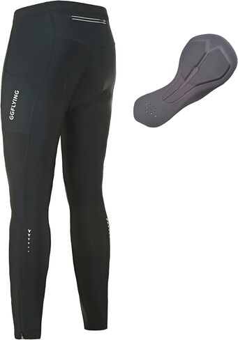 رجل الصوف الدراجة السراويل 5D مبطن الحرارية الدراجات الجوارب طماق ركوب الجبال السراويل ربيع الخريف الشتاء in Kuwait