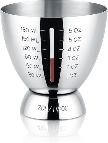 jigger كوكتيل مزدوج ل bartending اليابانية jigger 1oz 2oz مع القياس الثقيل الخدمة 18/8 الفولاذ المقاوم للصدأ قياس jigger in Saudi Arabia