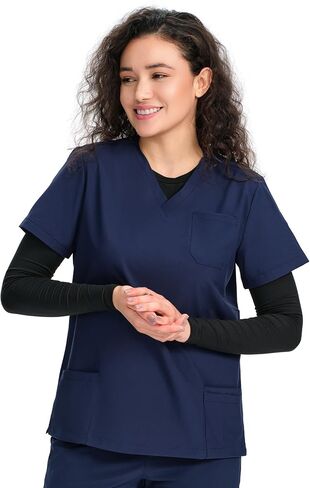 مجموعة من 3 قمصان داخلية للنساء من COZYFIT بأكمام طويلة - تي شيرت مريح للفرك السفلي in Kuwait