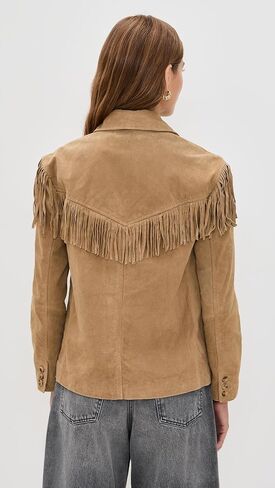 سترة BLANKNYC للسيدات من الجلد السويدي العلاجي بالأعشاب in Kuwait