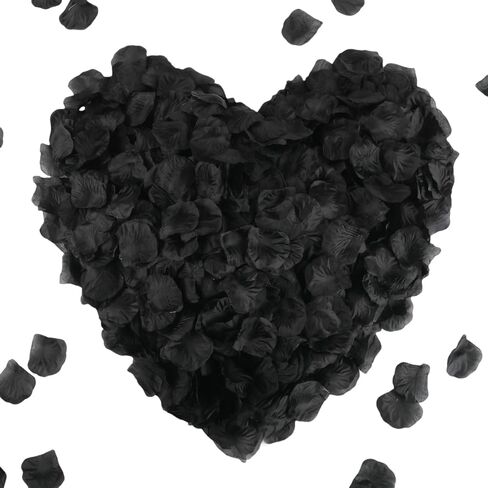 CODE FLORIST 2200 PCS Dark-Red Silk Rose Petals for Romantic Night,Wedding,Proposal Anniversary Flower Decorations in Saudi Arabia