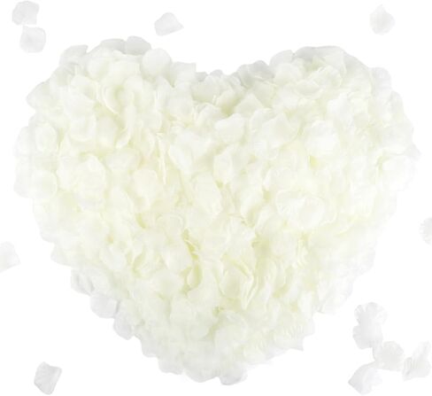 CODE FLORIST 2200 PCS Dark-Red Silk Rose Petals for Romantic Night,Wedding,Proposal Anniversary Flower Decorations in Saudi Arabia