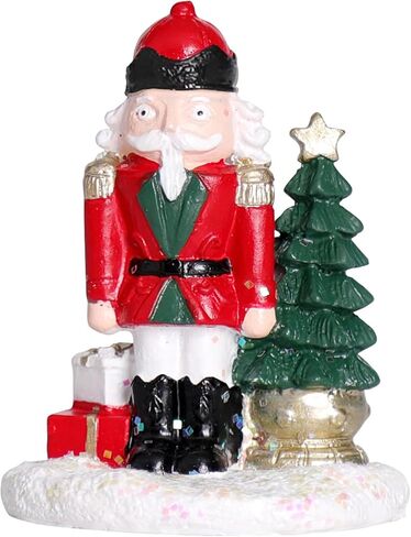 NINIPAPA Christmas Village Accessories Santa's Mailbox Villages Sets for Christmas Decoration Cute Doggy Letter to Santa Resin Christmas Ornaments in Saudi Arabia