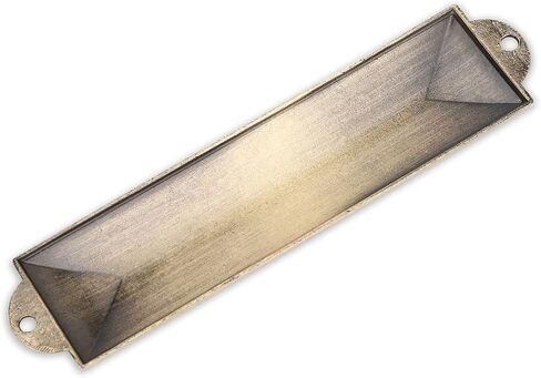 BRTAGG Mezuzah المعدنية للباب، قم بتثبيت الشريط على الوجهين، بطول 5.3 بوصة، والكتابات الإنجليزية والعبرية، والبرونز، وسهل التقشير واللصق، غطاء Mezuzahs للهدايا اليهودية (للتمرير 4 بوصات) in Kuwait