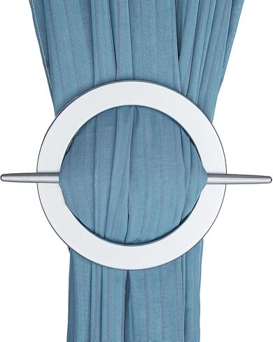 Elegant Retro Style Curtain tie, 2-Piece Set - Decorative Plastic fixator, Suitable for Living Room, Bedroom, Office Decoration (Golden) in Saudi Arabia