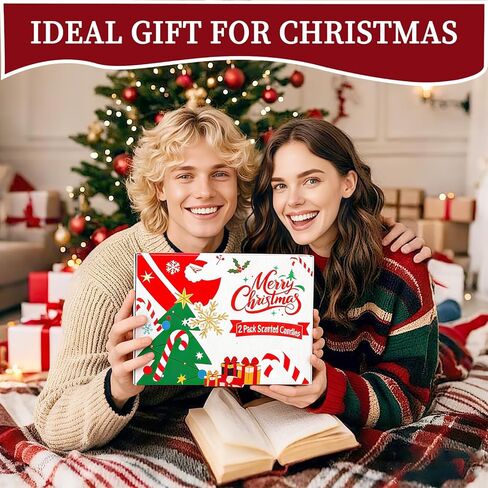 Christmas Candles for Women 12 Pack Candles for Home Scented Winter Holiday 240Hours Small Natural Soy Wax Candle Bulk Mini Candle Gift Set for Men Women Holiday Christmas New Year Winter Décor in Saudi Arabia