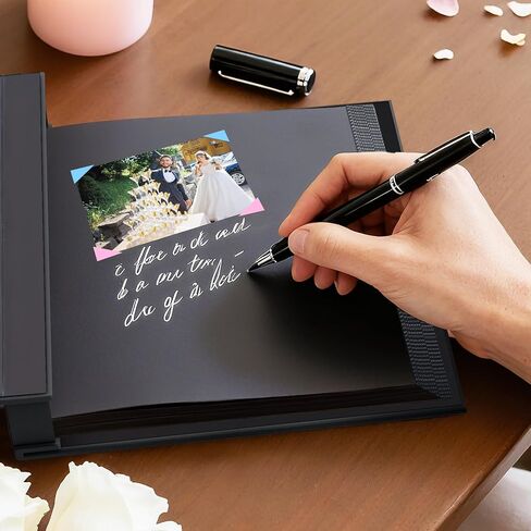 Barsone Linen Wedding Photo Album 4x6 with 400 Pockets(Large Capacity Customizable Memory Book, Custom Engraved Cover, Bridal Photo Album for Engagement, Gifts & Memory Keepsake) in Kuwait