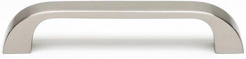 Contemporary 3 3/4" Center Bar Pull Finish: Satin Nickel in Saudi Arabia