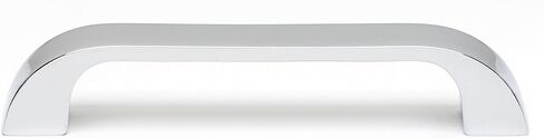 Contemporary 3 3/4" Center Bar Pull Finish: Satin Nickel in Saudi Arabia