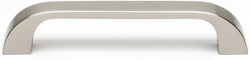 Contemporary 3 3/4" Center Bar Pull Finish: Satin Nickel in Saudi Arabia